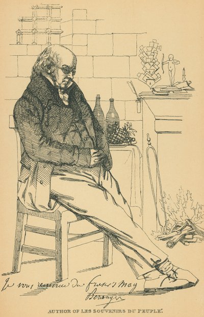 Pierre-Jean de Beranger de Daniel Maclise